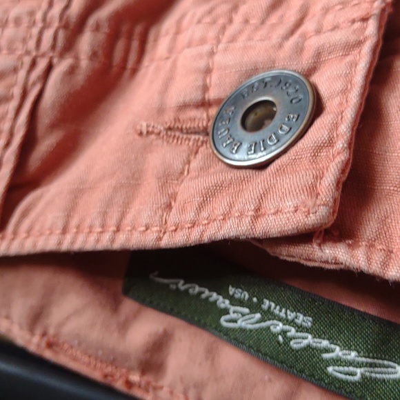 Eddie Bauer Ripstop Cargo Shorts & cropped Pants say 12 but Plus sized really - Picture 6 of 17